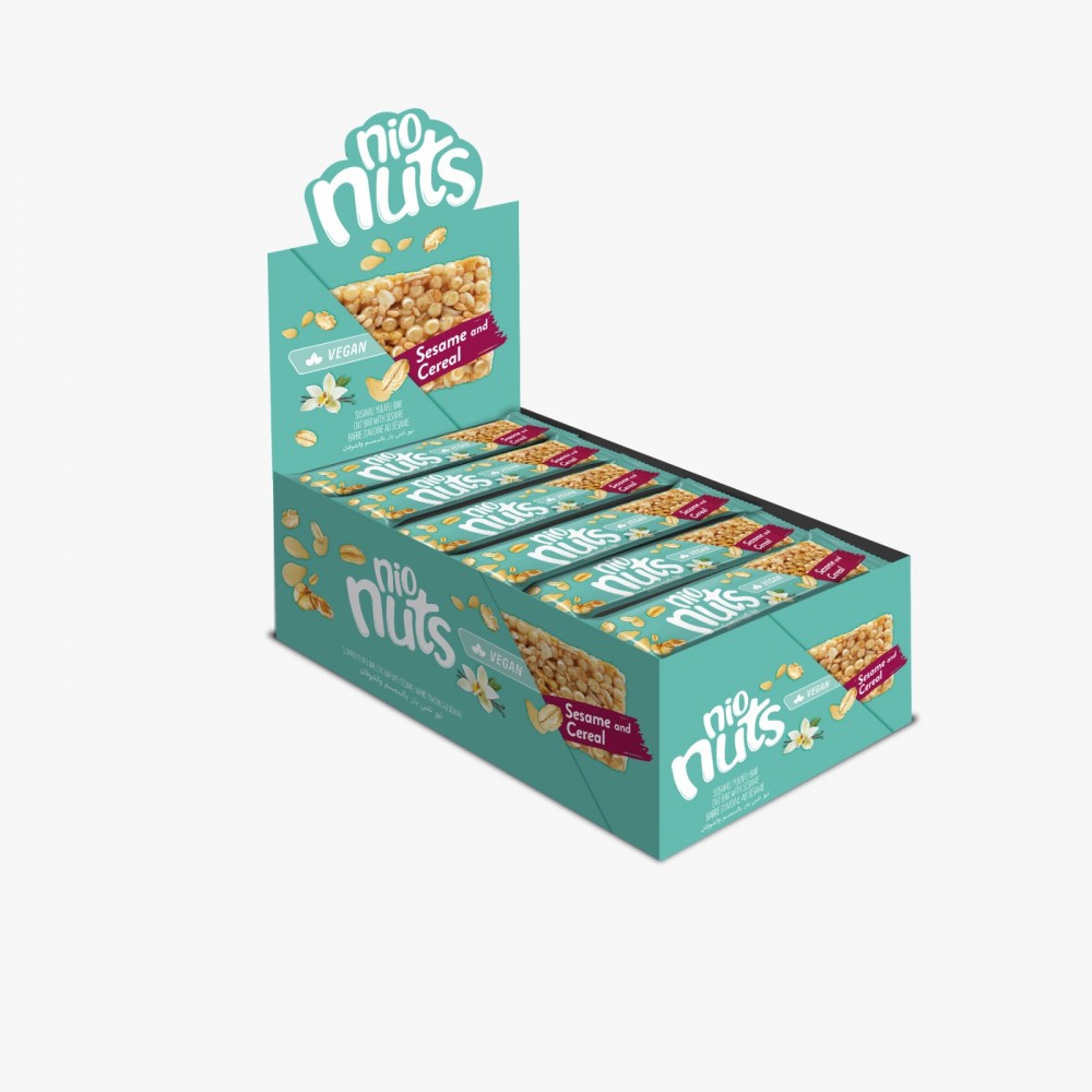 Nio Nuts Tahıllı Bar 30 gr x 24 Adet