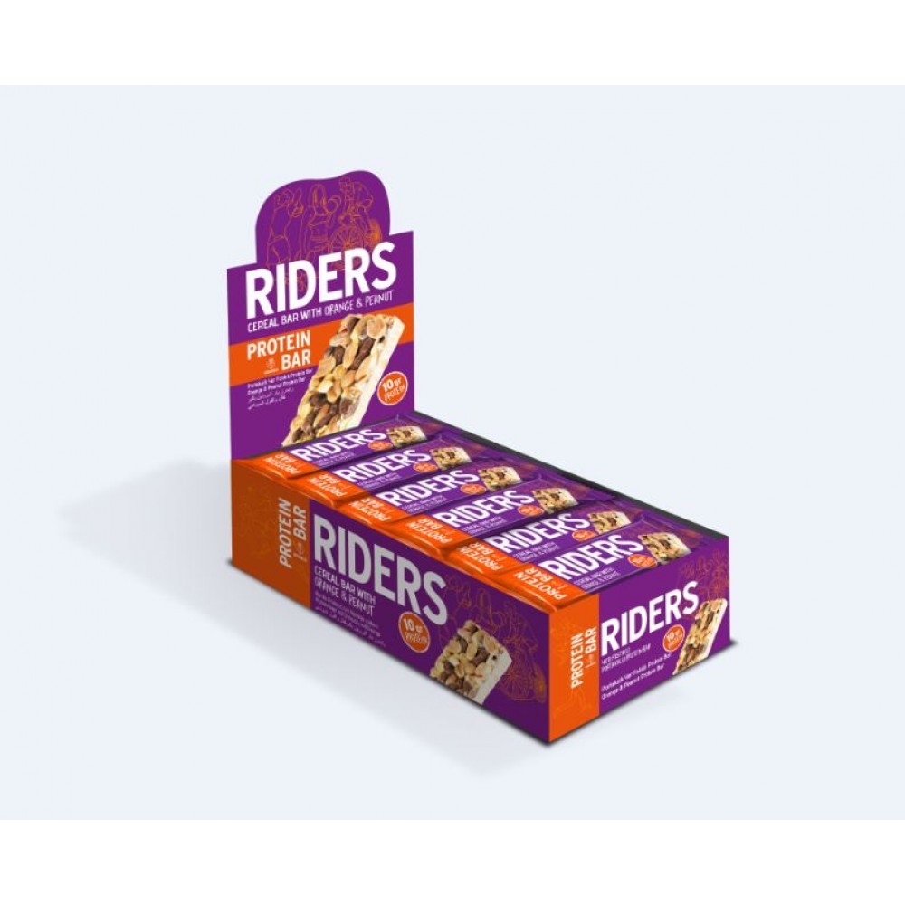 Riders Protein Bar 50 gr x 24 Adet