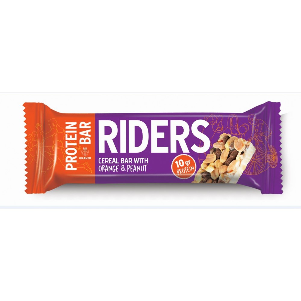 Riders Protein Bar 50 gr x 24 Adet
