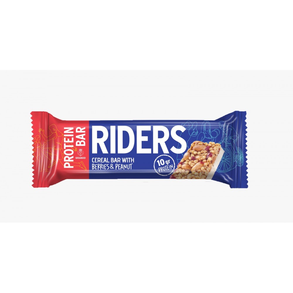 Riders Protein Bar 50 gr x 24 Adet