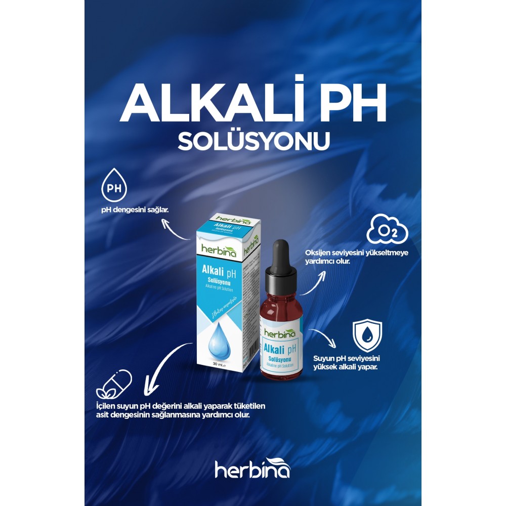 Herbina Alkali pH Solüsyonu Damla 30 ml
