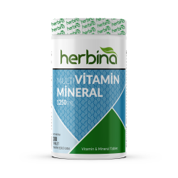 Herbina Multivitamin Mineral 1250 mg 200 Tablet