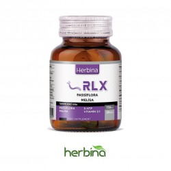 Herbina Rlx Passiflora H-Htp Sarı Kantaron 30 Tablet