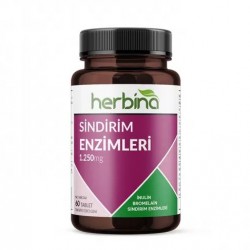 Herbina Sindirim Enzimleri 1250 mg 60 Tablet
