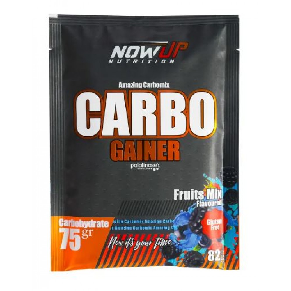 Nowup Nutrition Carbo Gainer Most Effective Carbomix / 82 Gr. / Karışık Meyve / 30 Adet Tekli Saşe