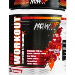 Nowup Nutrition Pre - Workout Incredible Effect Amino Asit Vişne Aromalı - 360 gr.