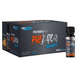Bigjoy Sports Predator Shot Portakal 20 x 60ml Portakal Aromalı